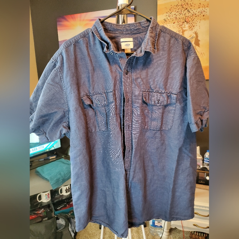 Mens Button Down Shirt